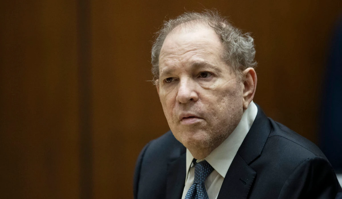 Former film producer Harvey Weinstein appears in court at the Clara Shortridge Foltz Criminal Justice Center in Los Angeles, Calif., on Oct. 4 2022. (AP)