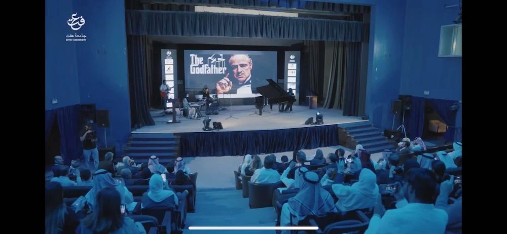Effat University held a press conference to discuss and reveal the most important activities of the 10th Showreel- International Film Festival for students on 15 March 2023 at its premises.(Supplied)