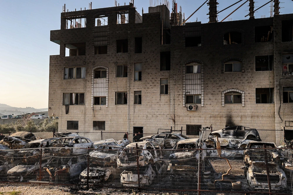 Radical Israeli settlers torched homes and other properties in a revenge act against the death of two Israelis by Palestinians. (AFP)