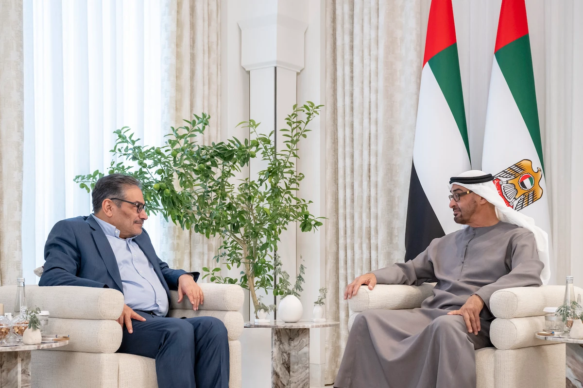 UAE president meets with top Iranian security official