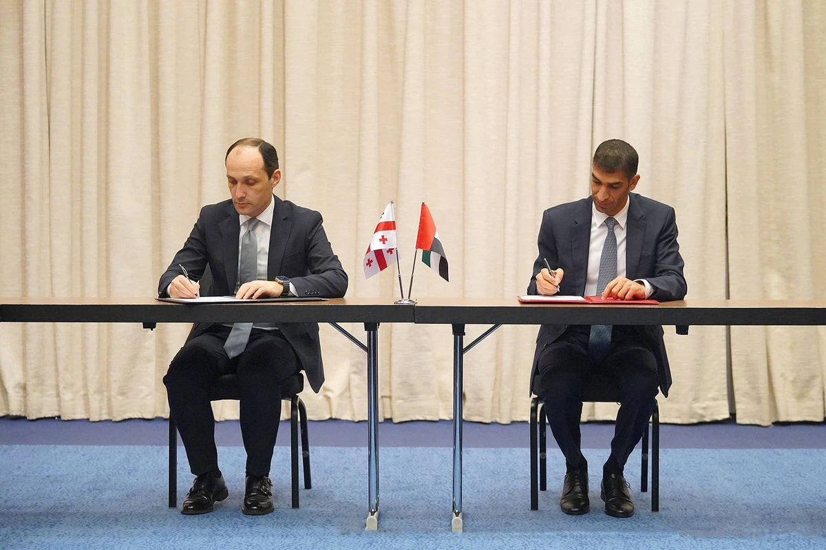 The trade deal was signed in Georgia’s capital Tblisi (Supplied)