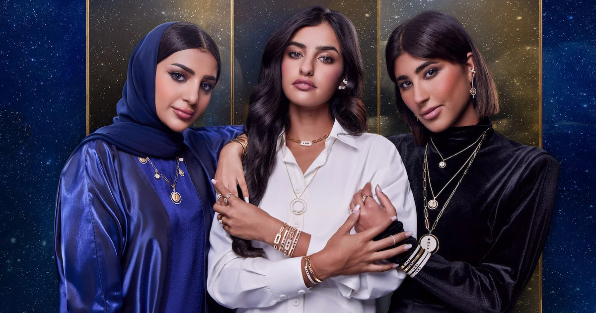The campaign stars Laila Abdallah, Yara Alhogbani and Mariam Al-Remeithi. (Supplied)