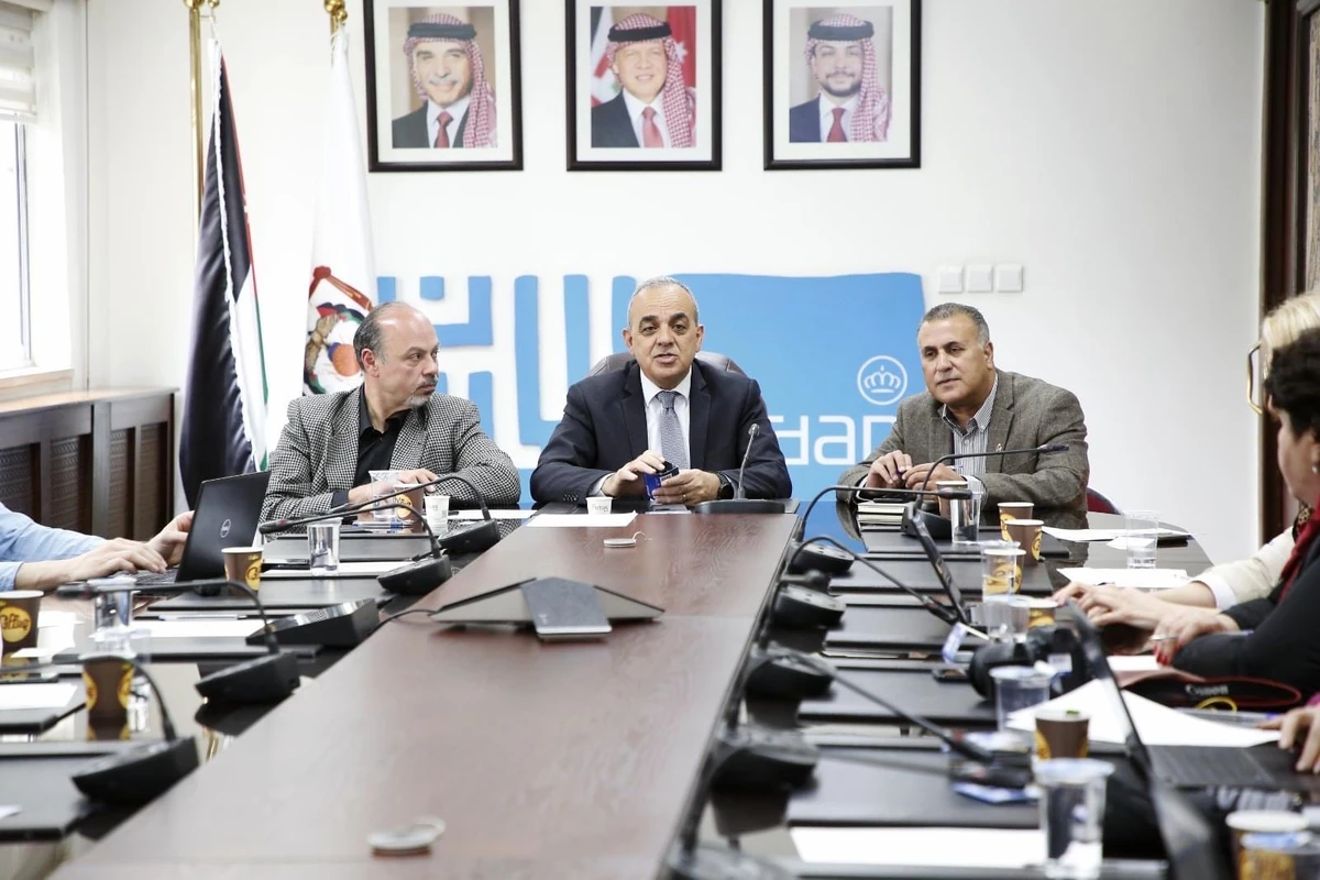 Jordan's tourism ministry meets with a Bosnian delegation in Amman. (Petra)