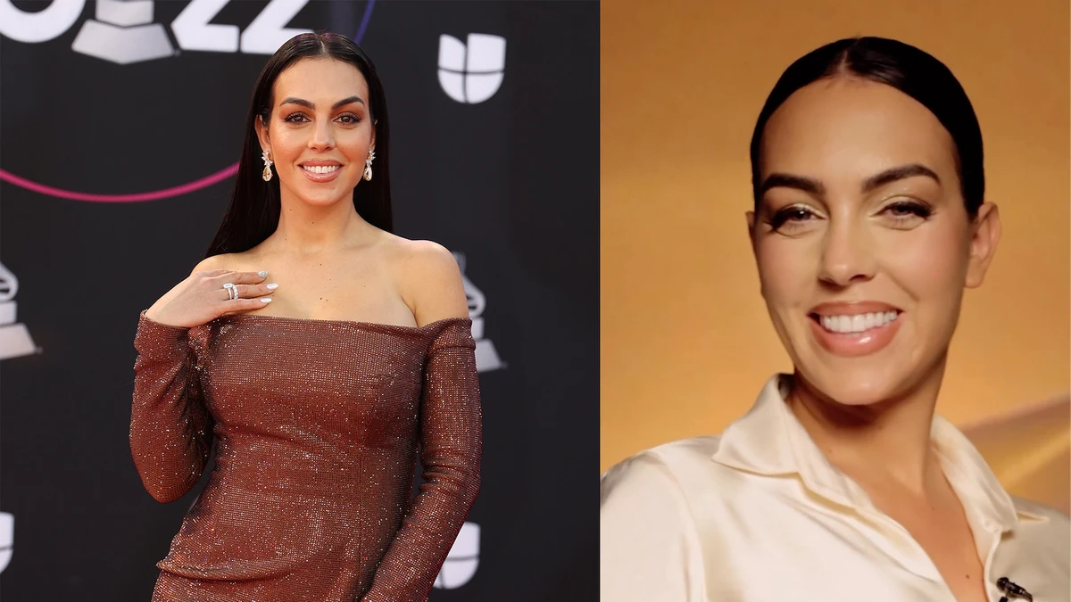 Georgina Rodriguez is the face of Amara Lenses. (AFP/ Instagram)