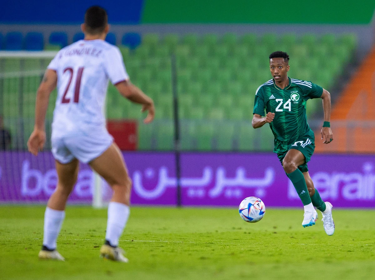 Saudi Arabia were brought down to earth with a bump as they lost 2-1 to Venezuela in Jeddah. (Twitter/@SaudiNT)