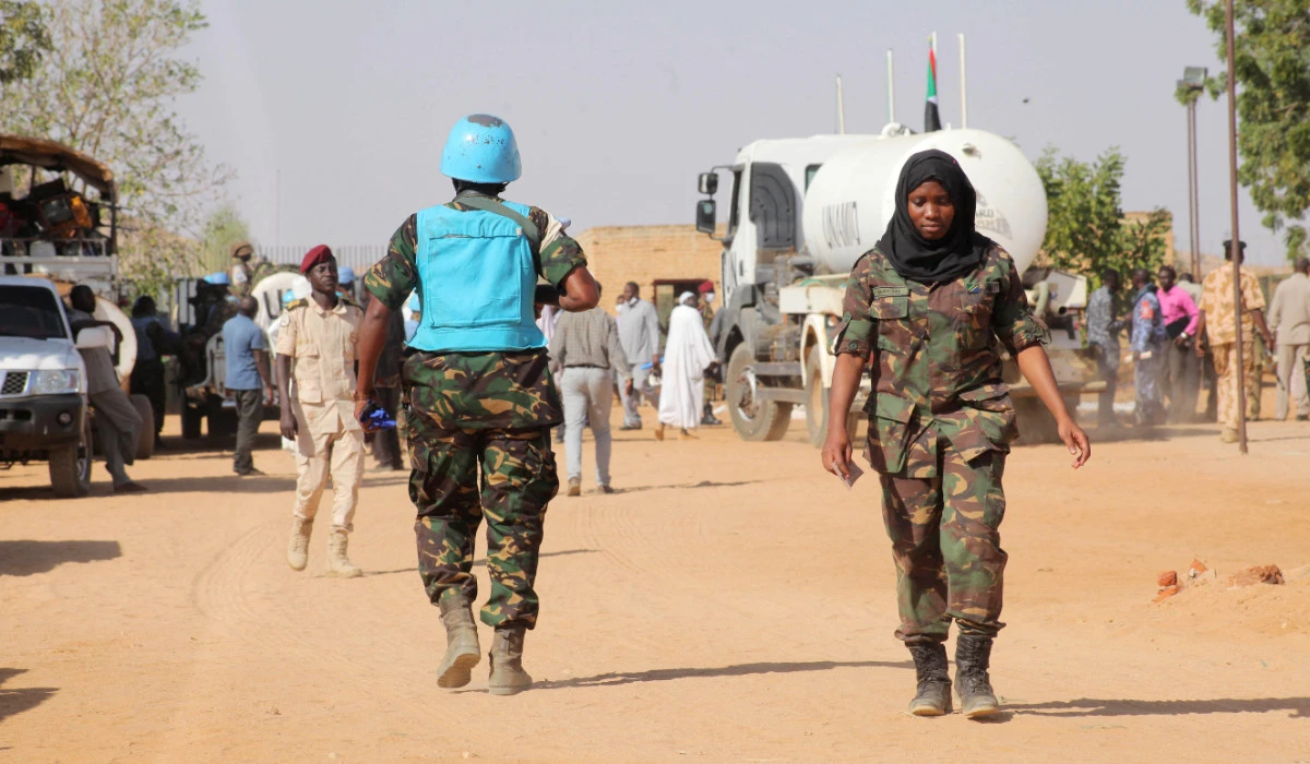 The Darfur crisis was sparked in 2003 by armed opposition groups who accused the central government of excluding their regions and people from wealth and power-sharing as well as development processes. (AFP)