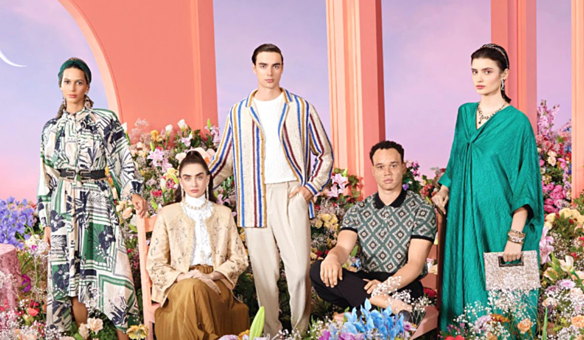 Regional-inspired motifs and patterns with statement silhouettes combine to create a sophisticated wardrobe that will have you covered from dusk to dawn.