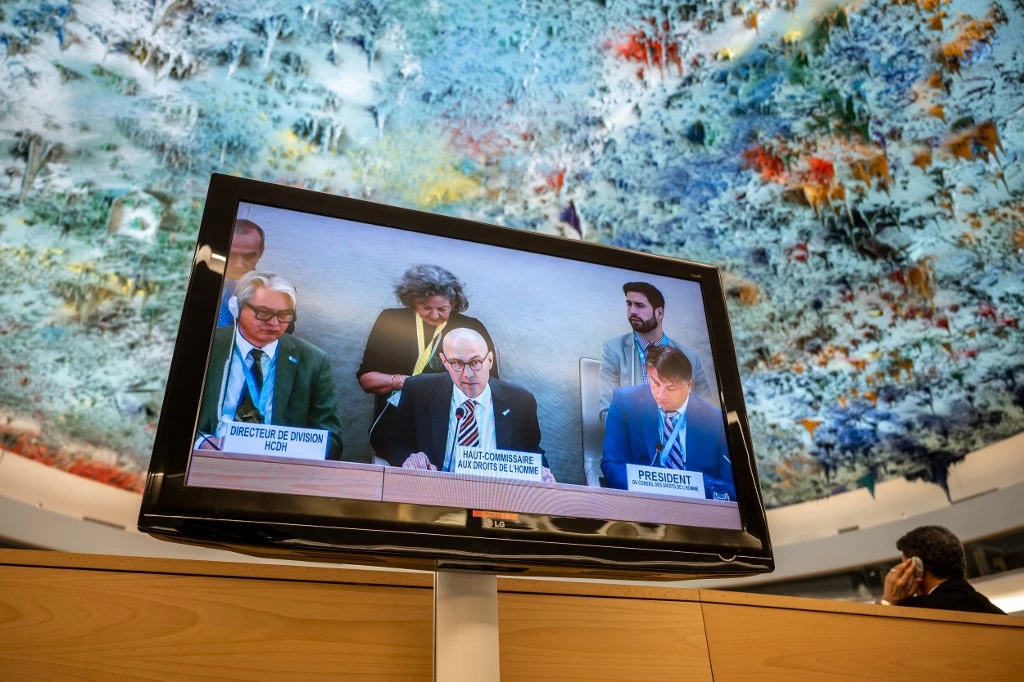 The UN human rights chief Volker Turk urged member states to consider establishing a new, dedicated entity that would help bring answers and support to the families of the many thousands of disappeared. (AFP)