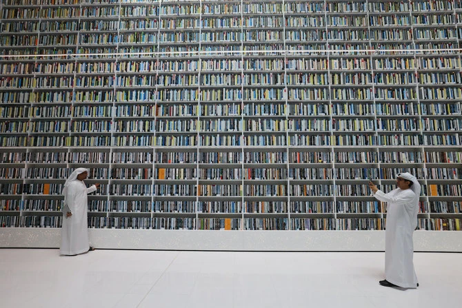 The Mohammed Bin Rashid Library launches ‘A World Reads’ initiative, in conjunction with the UAE Reading Month, to support and enrich libraries. (AFP/File)