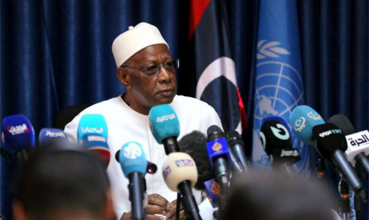Abdoulaye Bathily, UN Special Representative for Libya. (AFP)