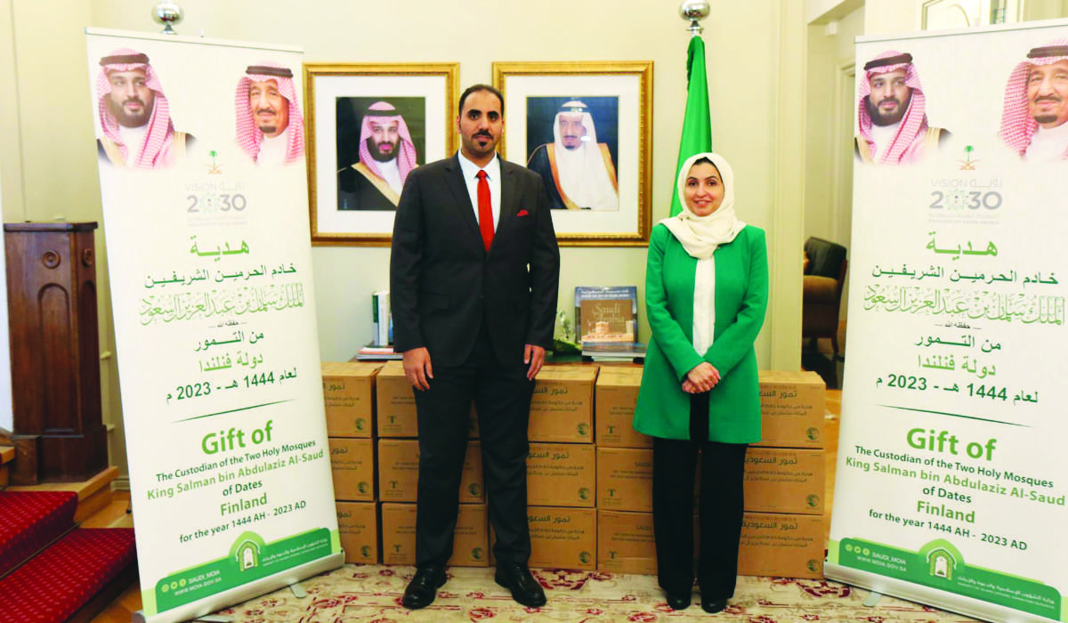 Saudi Ambassador to Finland Nisreen bint Hamad Al-Shibel was attended the event. (Supplied)