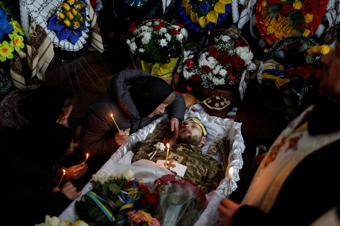 Ukrainian decathlete and serviceman Volodymyr Androshchuk was killed in a fight against Russian troops near the Bakhmut town. (REUTERS/File)