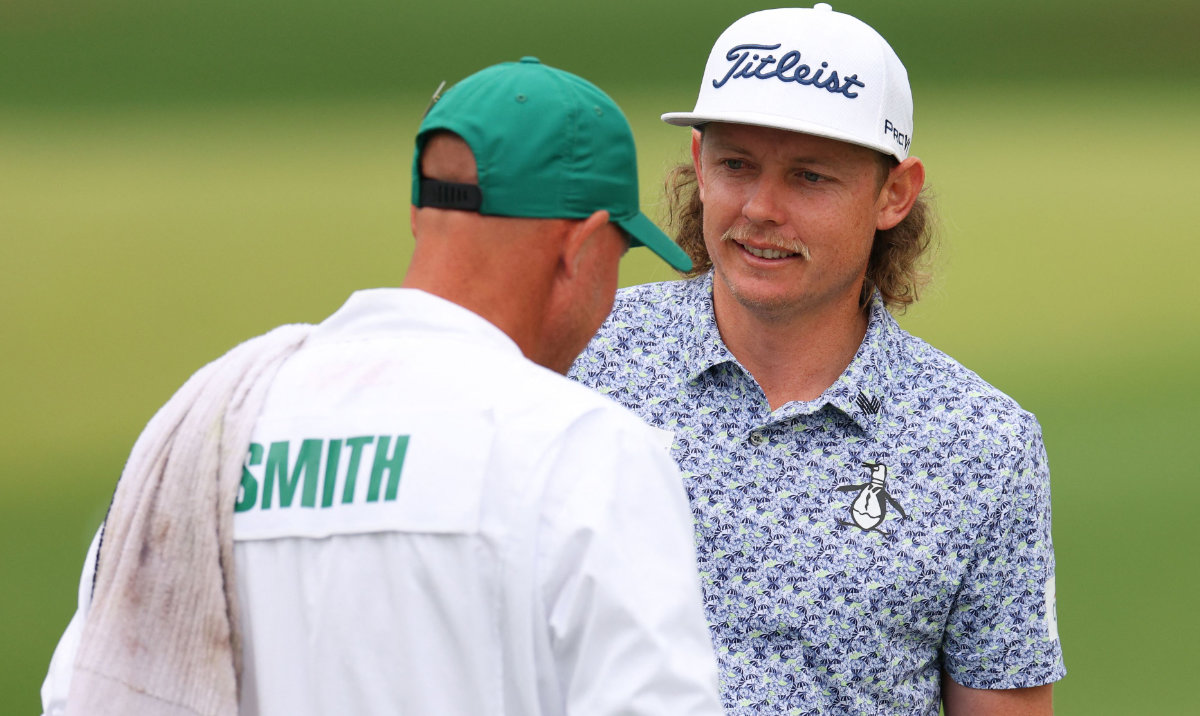 LIV’s Cam Smith happy to get hugs and handshakes at Augusta