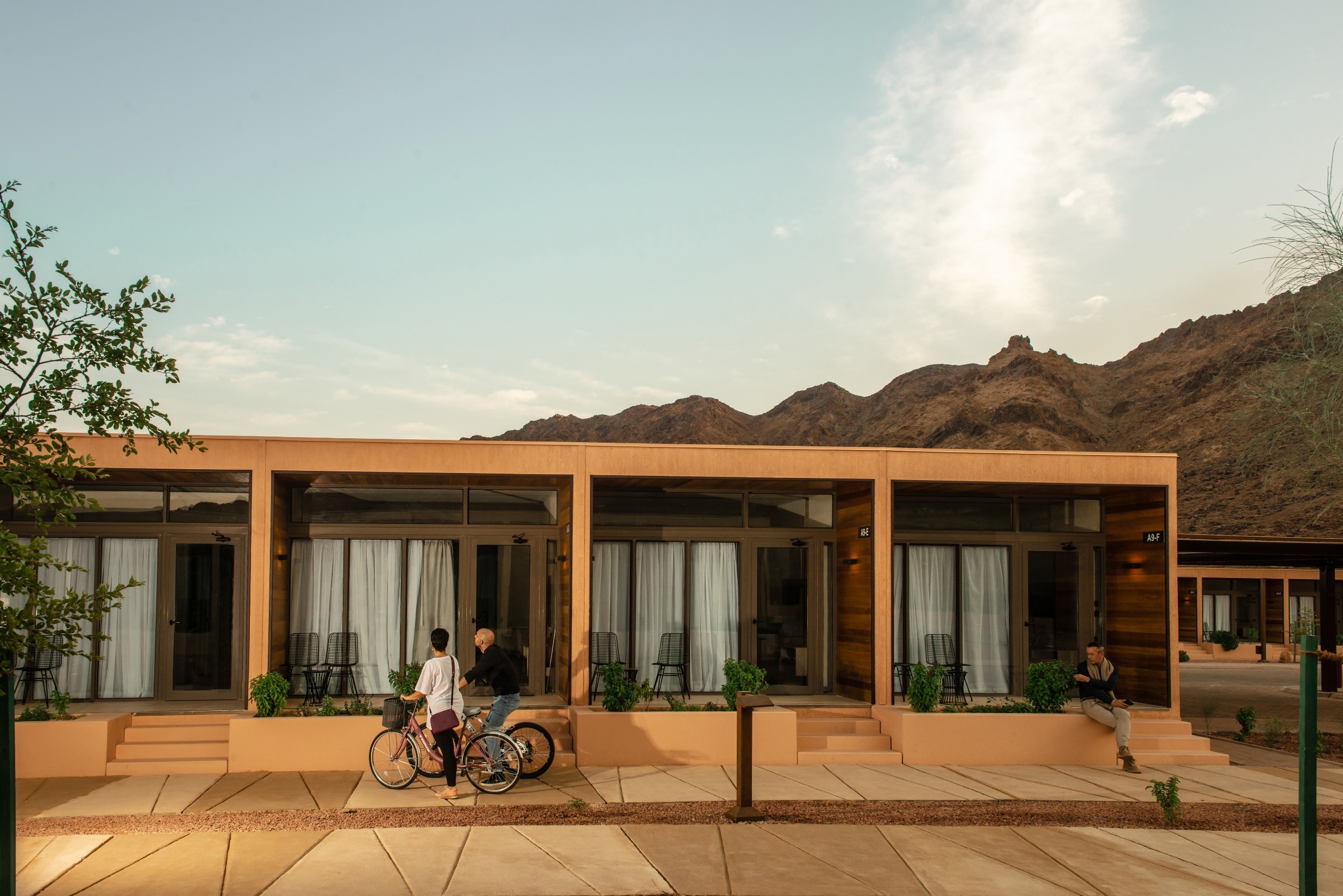 The Cloud7 Residence AlUla will be home to 150 serviced bungalows in the initial phase and it will be transformed into a true community in 2023 where people can live and work or visit for a short stay. Supplied