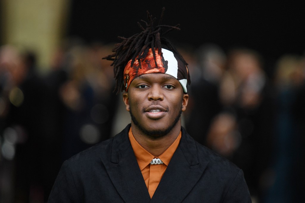 In a statement posted on his personal Twitter, KSI also added that he would take a break from social media. (AFP/File)