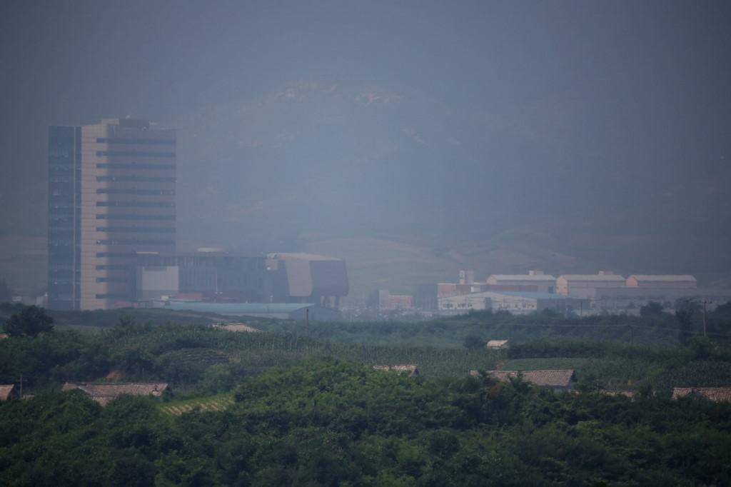 The Kaesong Industrial Complex, above, once churned out products ranging from watches to clothes for about 125 South Korean companies that supplied the funding and equipment. (AFP file photo)