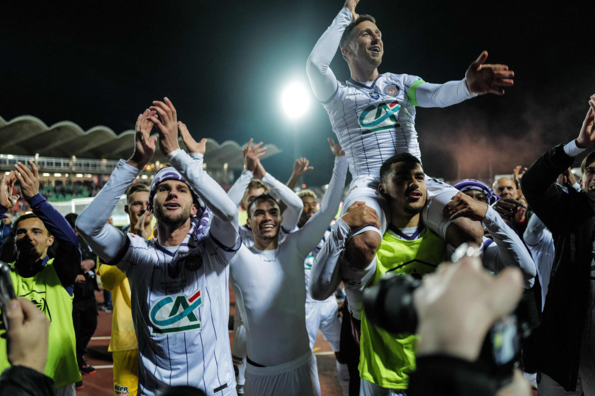 Toulouse reach French Cup final after 2-1 win at Annecy