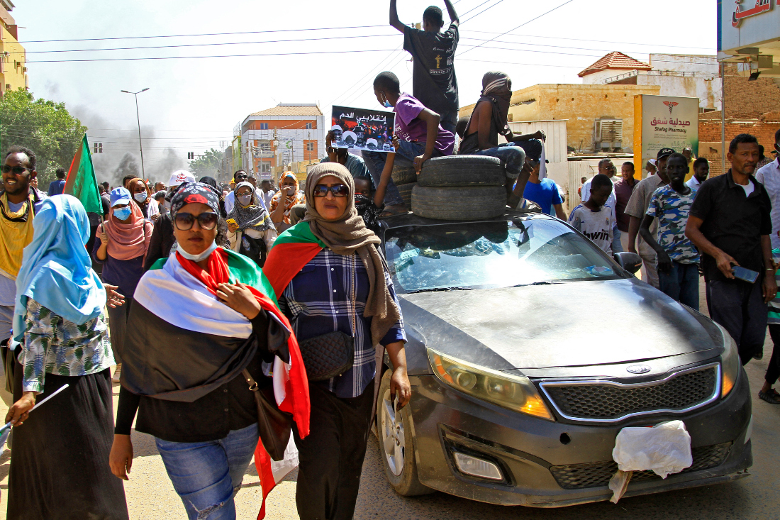 The second postponement came as Sudan braced for anti-coup demonstrations called by protest groups. (File/AFP)