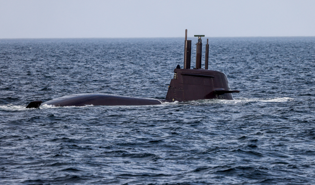 The USS Florida entered the region and began transiting the Suez Canal. (File/AFP)