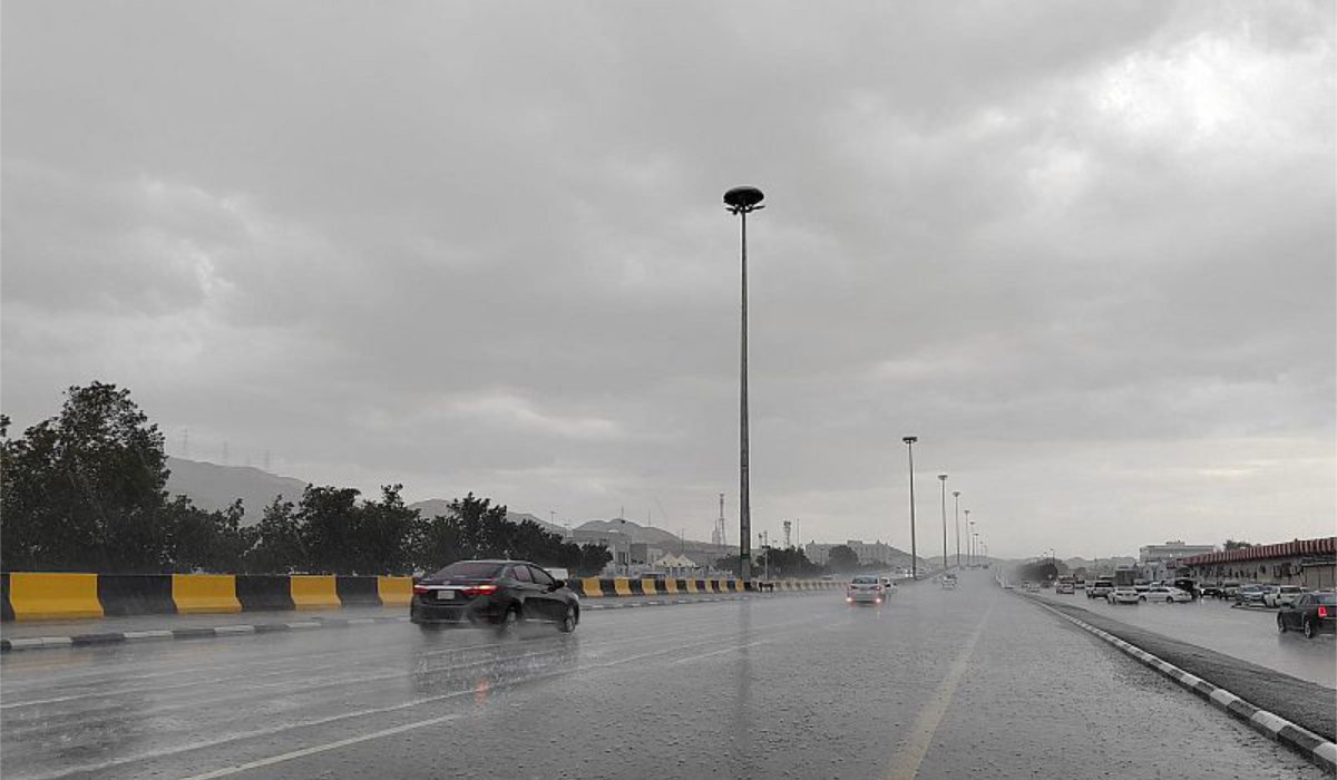 Weather warning issued by Saudi National Center of Meteorology. (SPA)