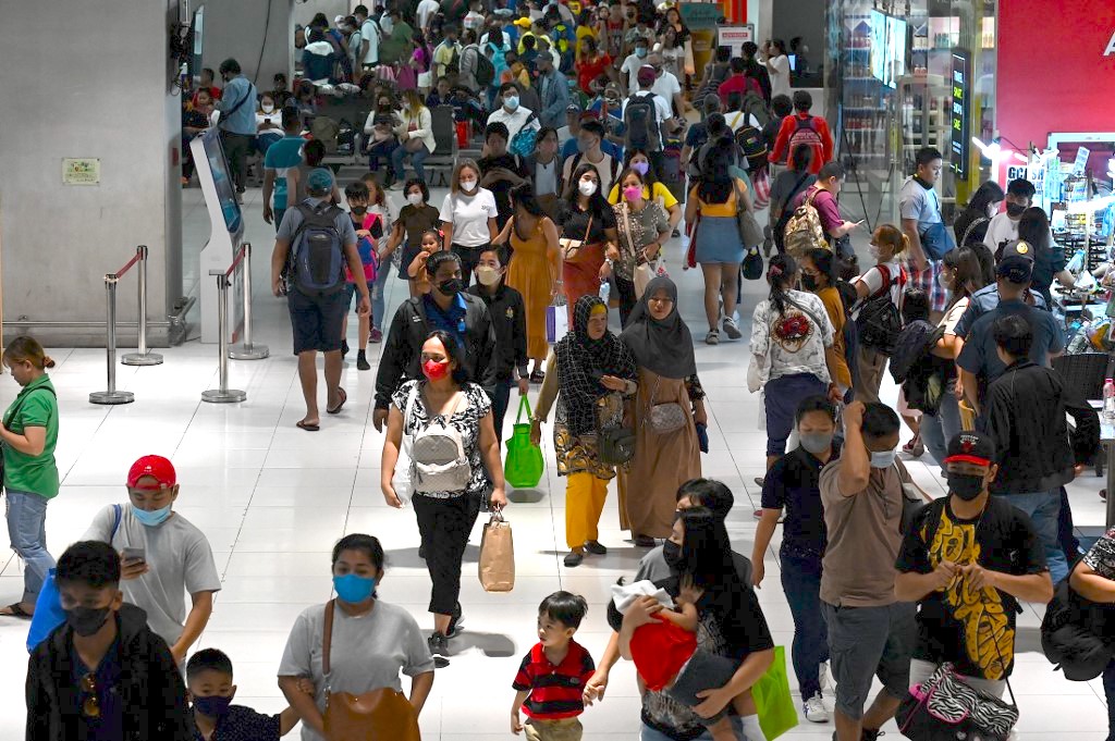 The Holy Week holiday is traditionally marked in the Catholic-majority nation by millions of people leaving the capital Manila to spend time with family. (AFP)