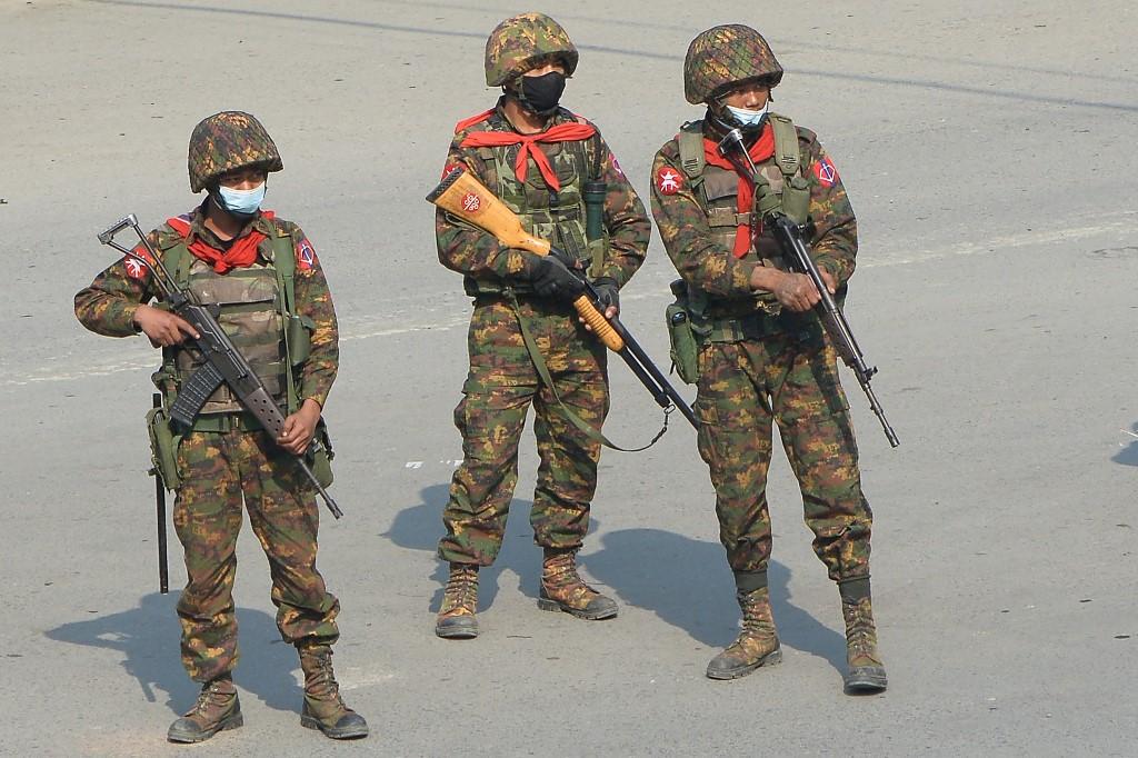 The Myanmar military has denied international allegations it has committed atrocities against civilians and says it is fighting ‘terrorists’ determined to destabilize the country. (AFP file photo)