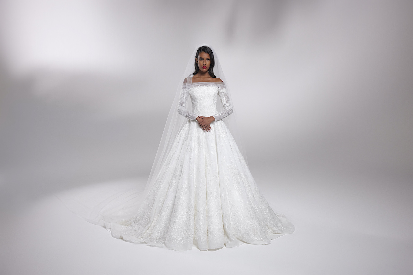Syrian designer Rami Al-Ali presents latest line at New York Bridal Fashion Week
