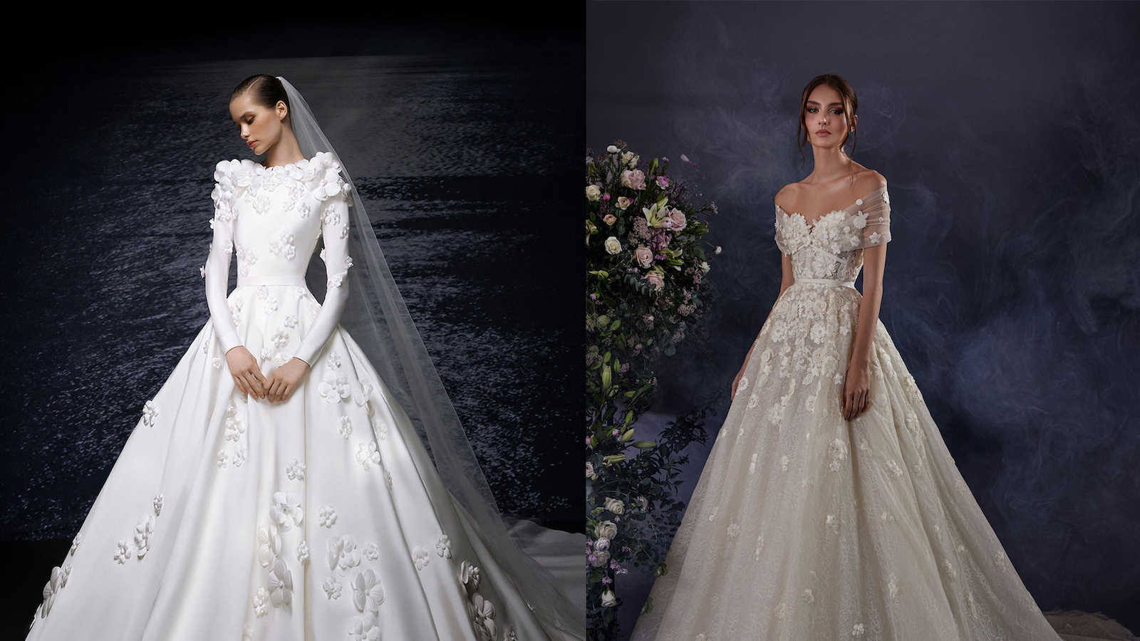 Elie Saab, Zuhair Murad present new bridal collections as Reem Acra shows off new line in New York