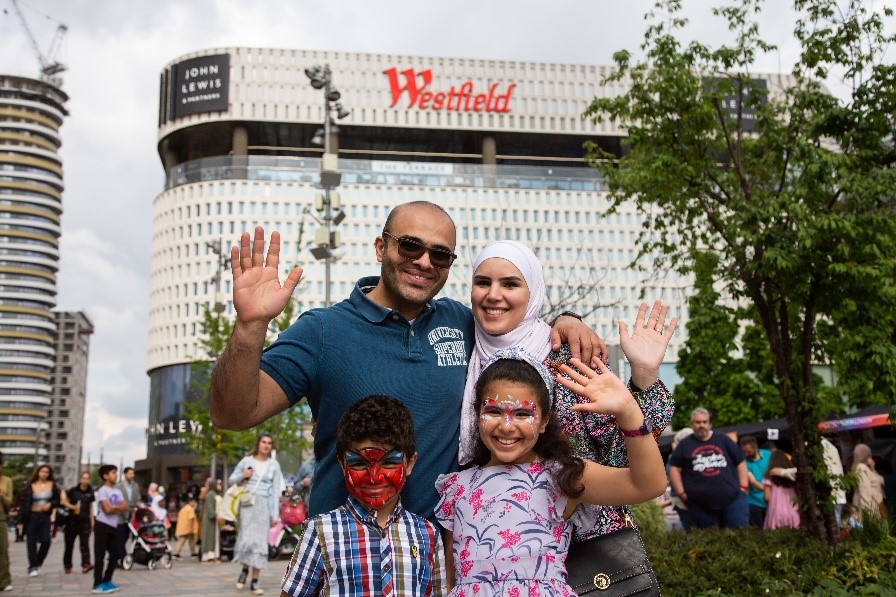Over 220,000 visitors are expected to attend London Eid Festival from Apr. 29 to May 1, as the event returns for the fourth year to Westfield Square, making it Europe’s biggest Eid Al-Fitr Festival. (Supplied)