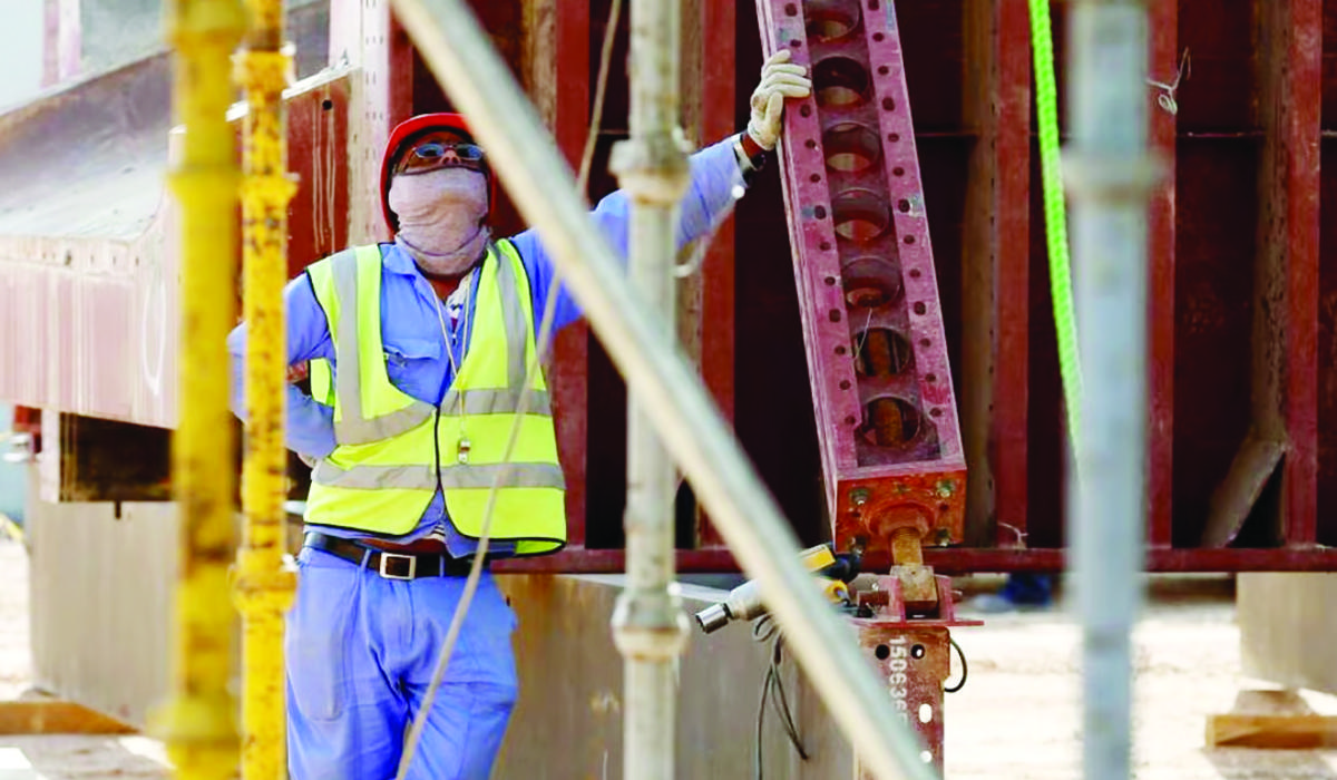 A construction worker at a building site in Riyadh on Aug. 4, 2016. The Kingdom agreed to help OFWS with wage claims. (Reuters)