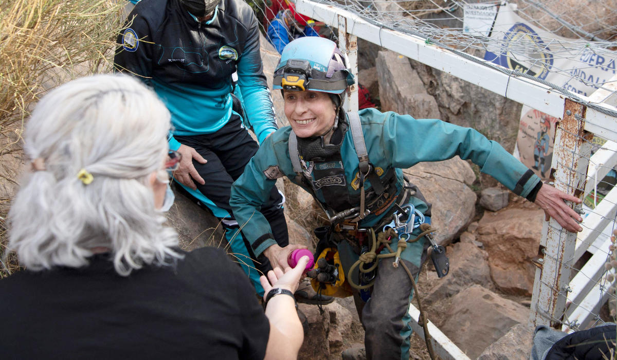 Spanish climber ends 500 days of isolation in underground cave
