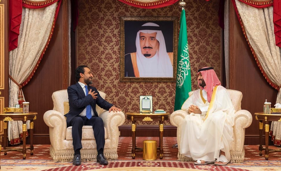 The pair held a meeting in Jeddah. (SPA)