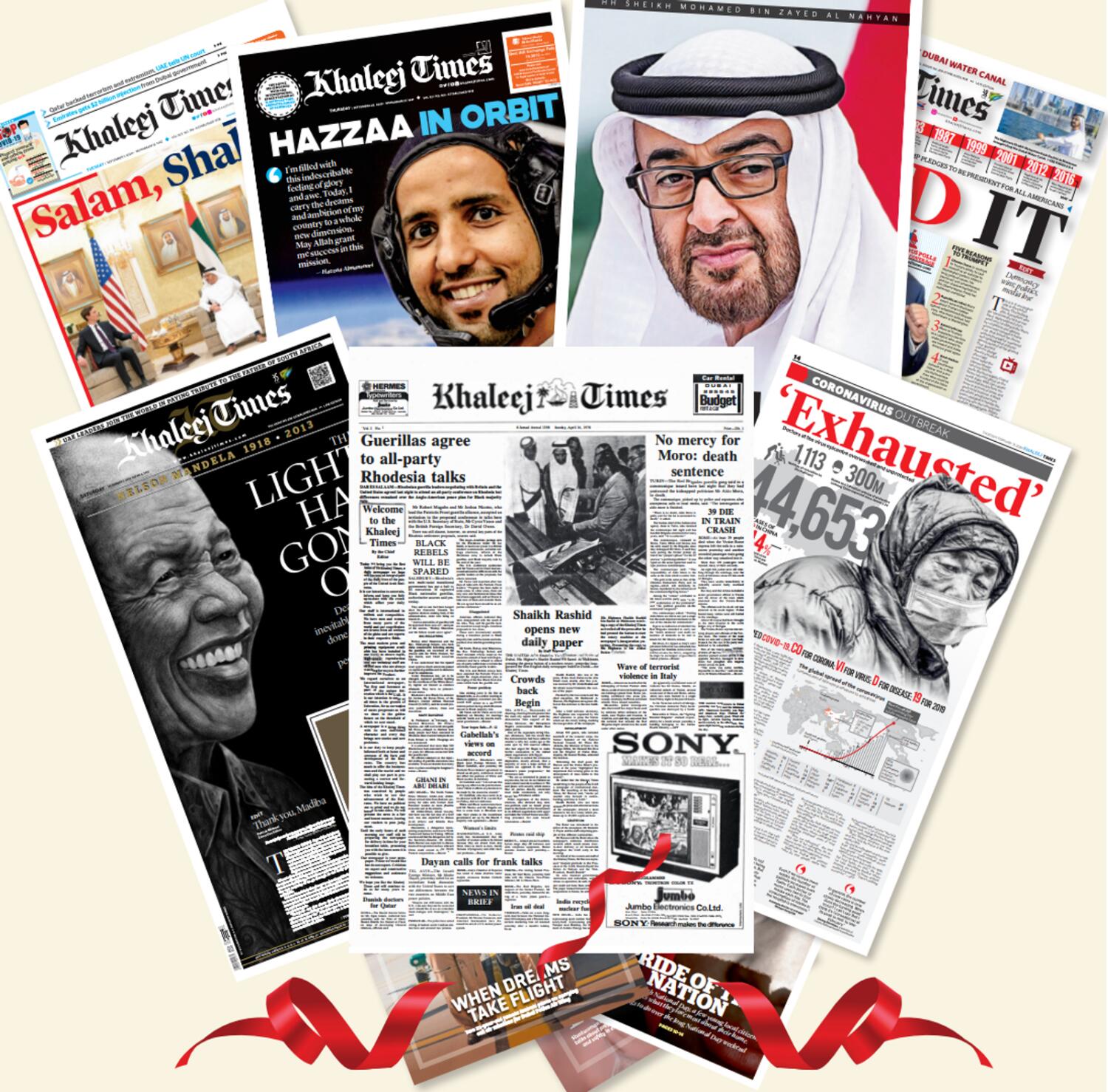 The UAE’s first, longest-running English daily paper, Khaleej Times, celebrates 45th anniversary