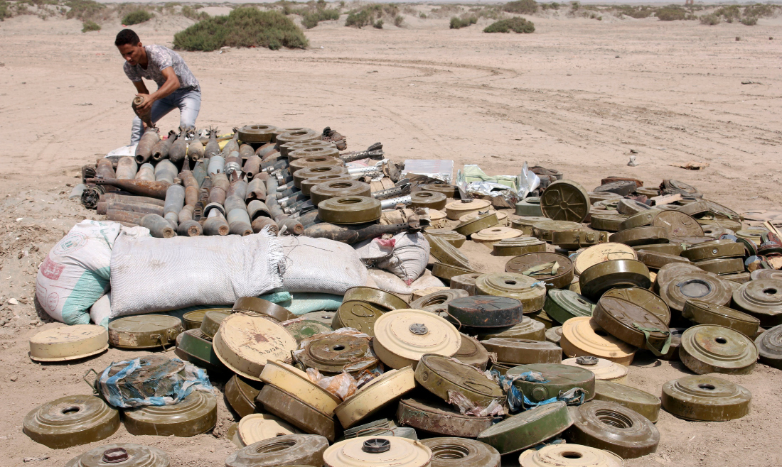 Since its inception, Masam, operated under the King Salman Humanitarian Aid and Relief Center, has deactivated 394,620 mines in Yemen. (SABA)