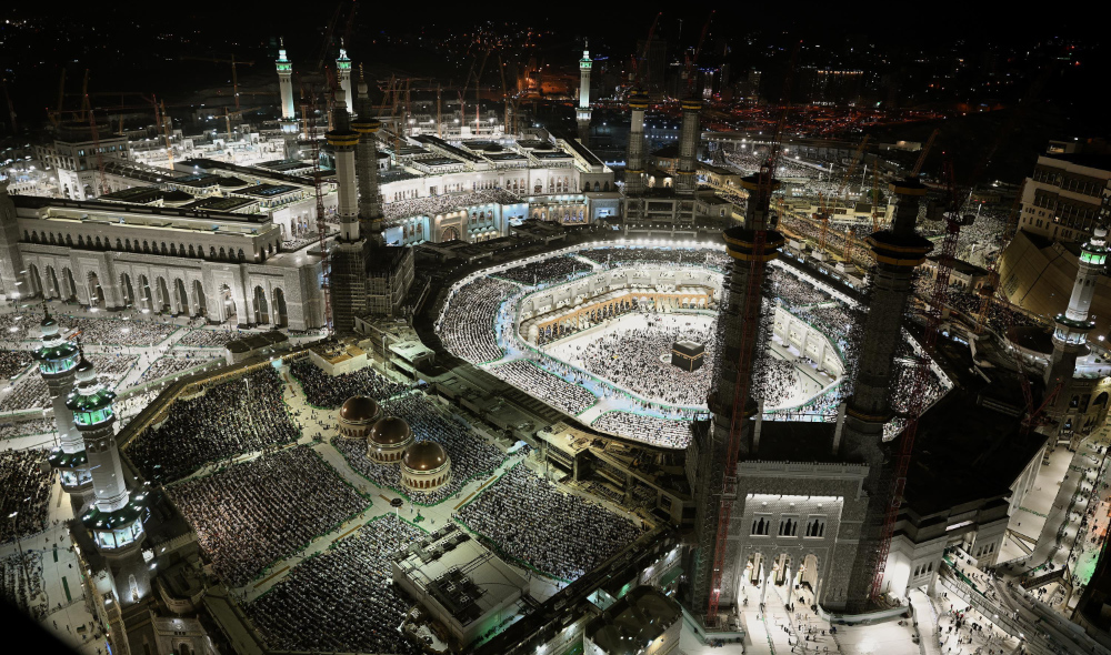 A view of the Grand Mosque in Makkah. (SPA)