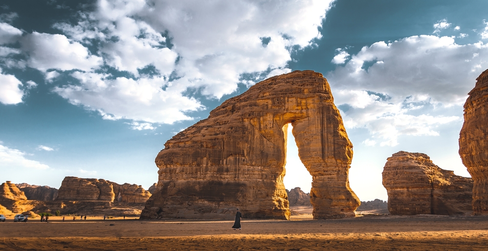 The famous elephant rock in Al Ula, Saudi Arabia – a popular tourist destination (Shutterstock)