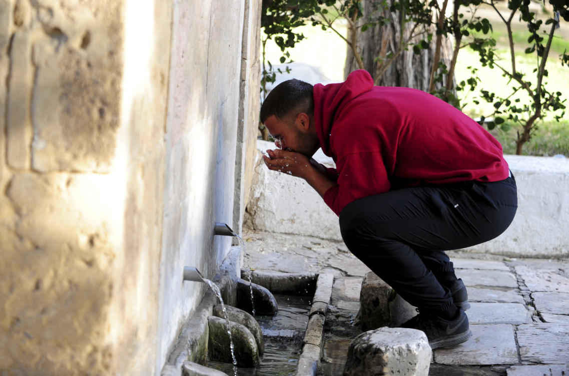 Tunisians are on the frontlines of a battle against an increasingly severe drought, now in its fifth year. (AP Photo)