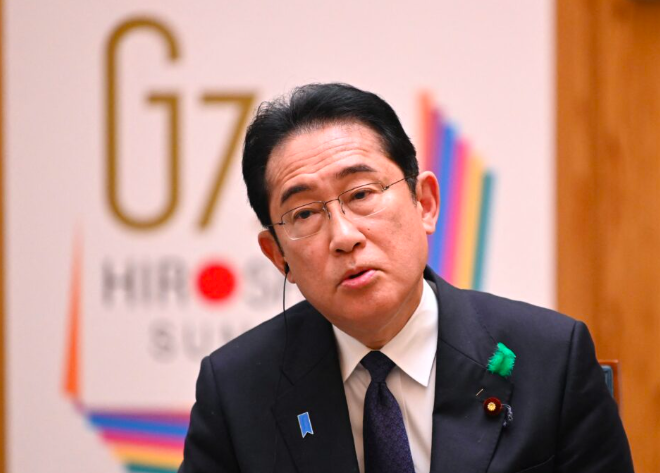 Japanese Prime Minister Fumio Kishida (AFP)