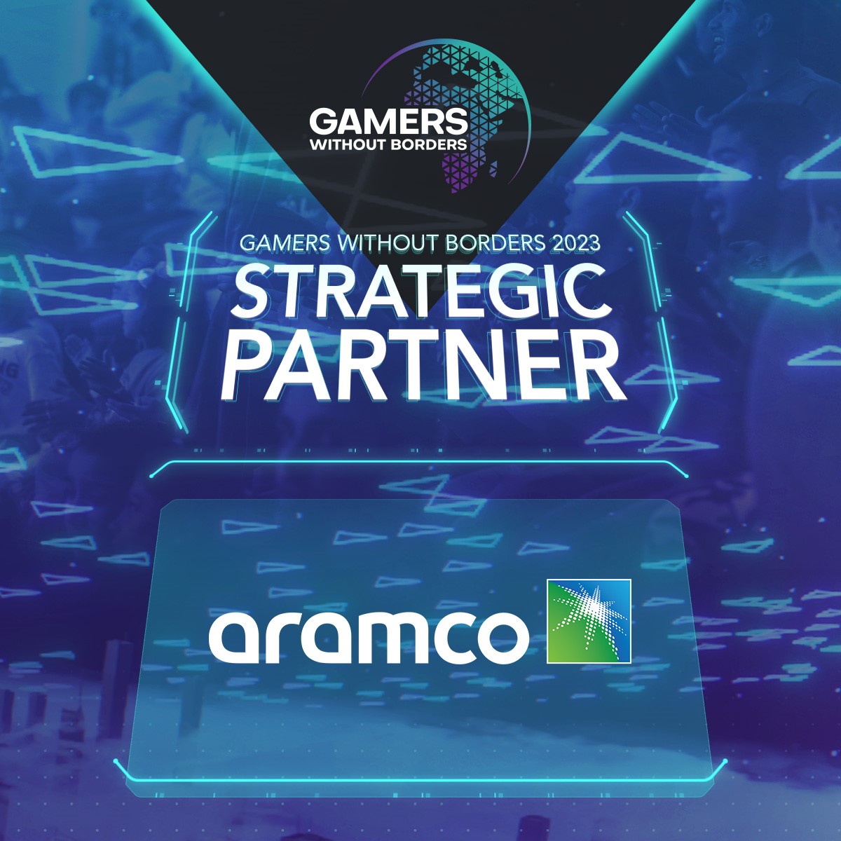 Saudi Esports Federation and Aramco announced a strategic partnership to sponsor the Gamers Without Borders events and the Gamers8: The Land of Heroes festival for the year 2023 following the success of previous editions. (Supplied)