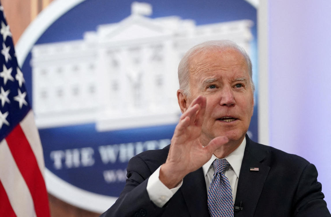 President Joe Biden will reaffirm the US’s ironclad commitment to the defense of the Philippines, a White House statement said. (Reuters)