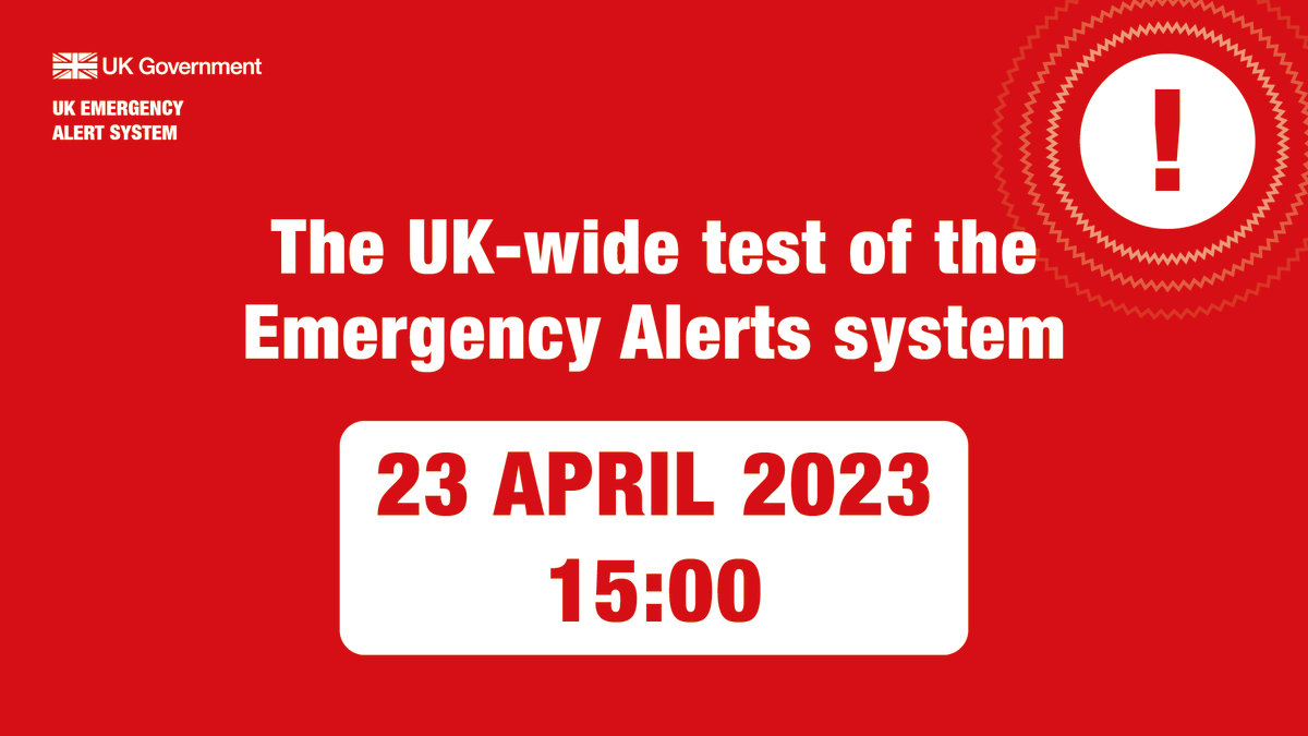 UK to test alert system on millions of phones