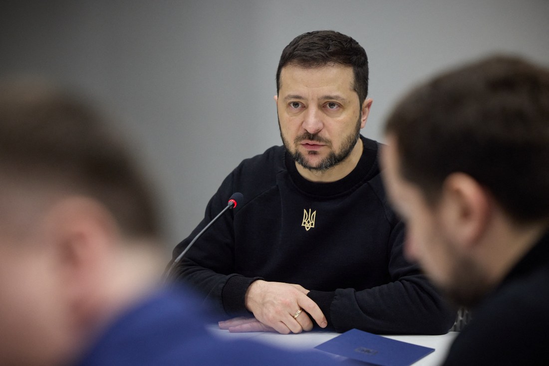 Ukraine’s President Volodymyr Zelenskyy remains confident of a Ukrainian victory against Russia. (FILE/AFP)