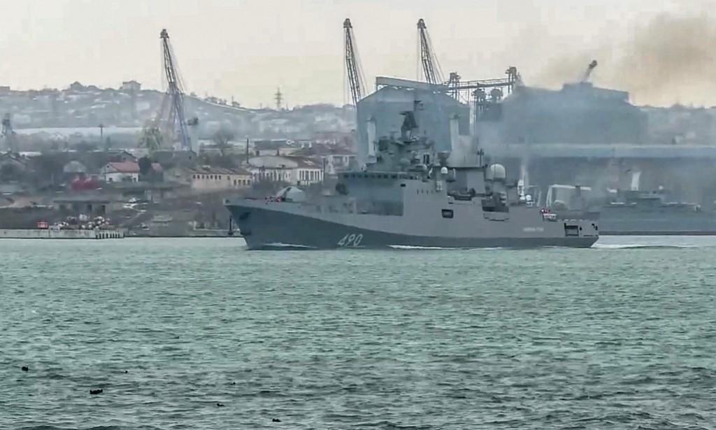 Sevastopol peninsula is home to Moscow’s Black Sea Fleet. (AFP)