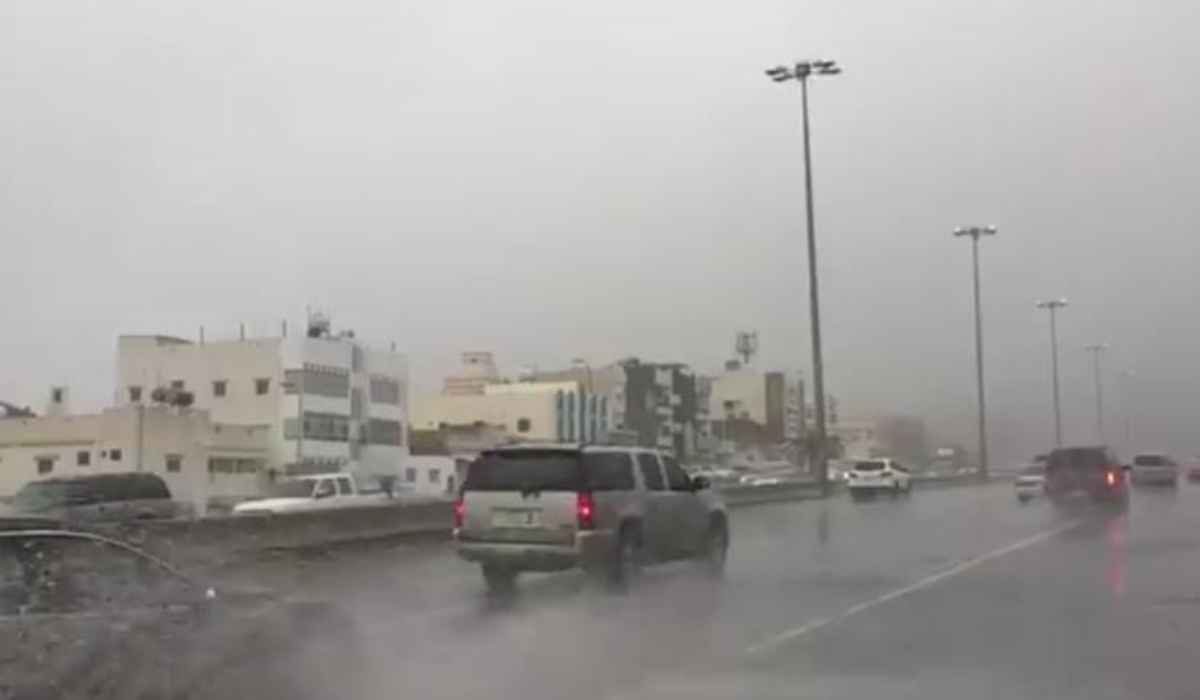 Riyadh was 35 C on Monday but was expected to cool to 31 C by Wednesday and Thursday due to the cloudy conditions. (Supplied)