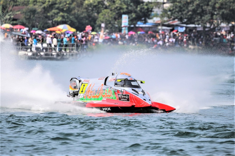 Team Abu Dhabi’s Shaun Torrente in action at Grand Prix of Indonesia. (Simon Palfrader)