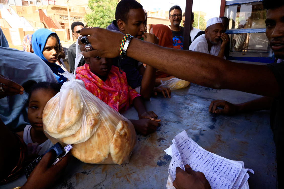 Everyone has heard stories of people caught in the crossfire while trying to get food or flee the violence (Reuters)