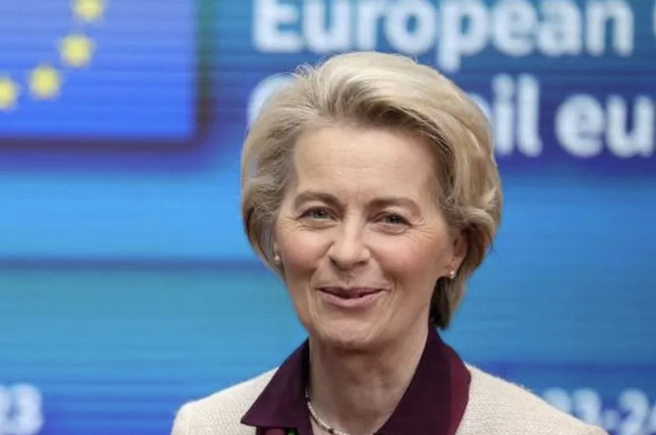 European Commission President Ursula von der Leyen has been criticized by Palestinians for using an “anti-Palestinian, racist trope” in her praise for Israeli democracy. (Reuters/File Photo)