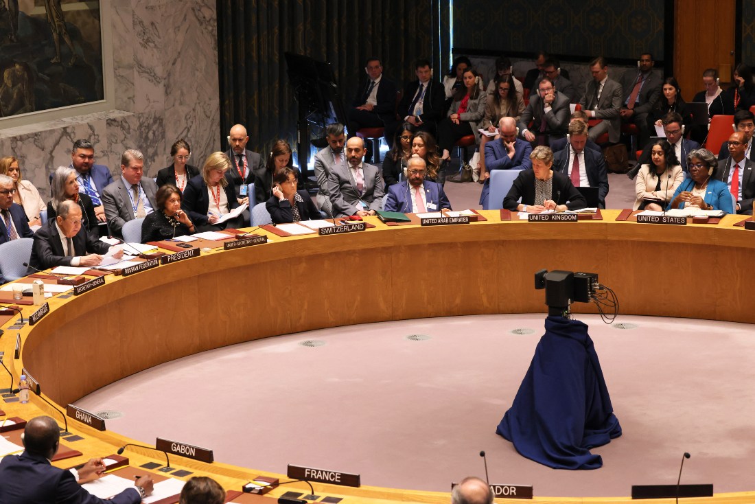 The purpose of the meeting was to review a 26-page "monitoring report" issued by the UN Interim Administration Mission in Kosovo. (FILE/AFP)