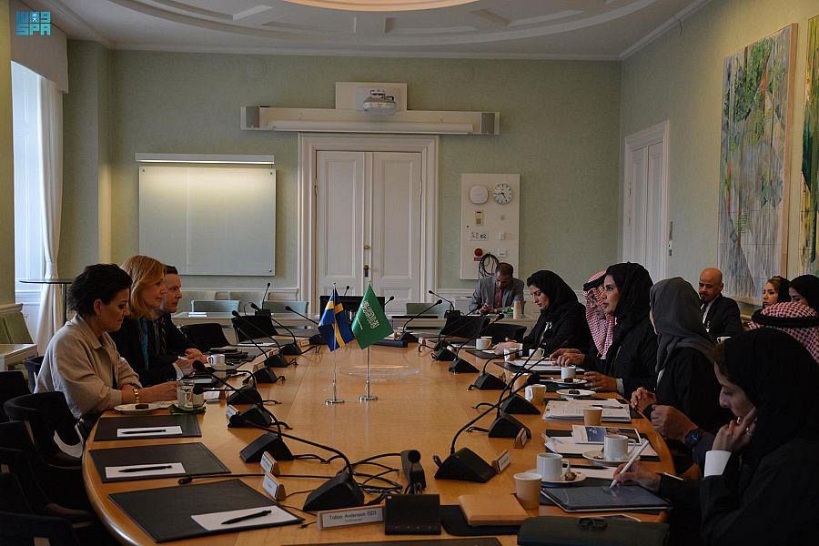 Saudi Shoura Council visits Swedish parliament, meets committees