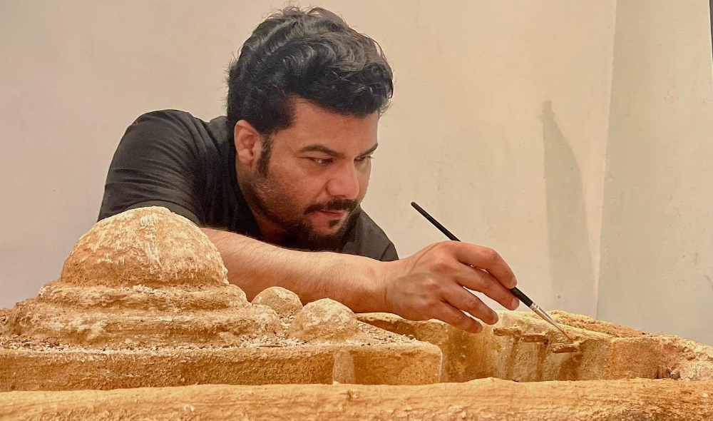 Saudi artist Jassem Al-Busandah’s models bring to life the cultural heritage of the Saudi Arabia. (Supplied)